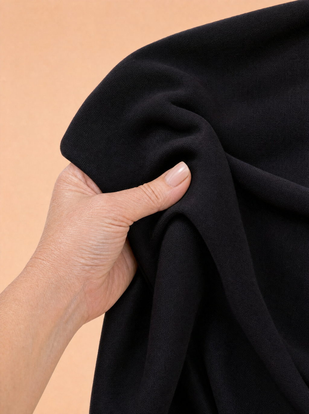 Komplet Masełko Long — Bluzka z długim rękawem i Spodnie Palazzo plus size | 100% Wiskoza Masełko, Polska Szwalnia