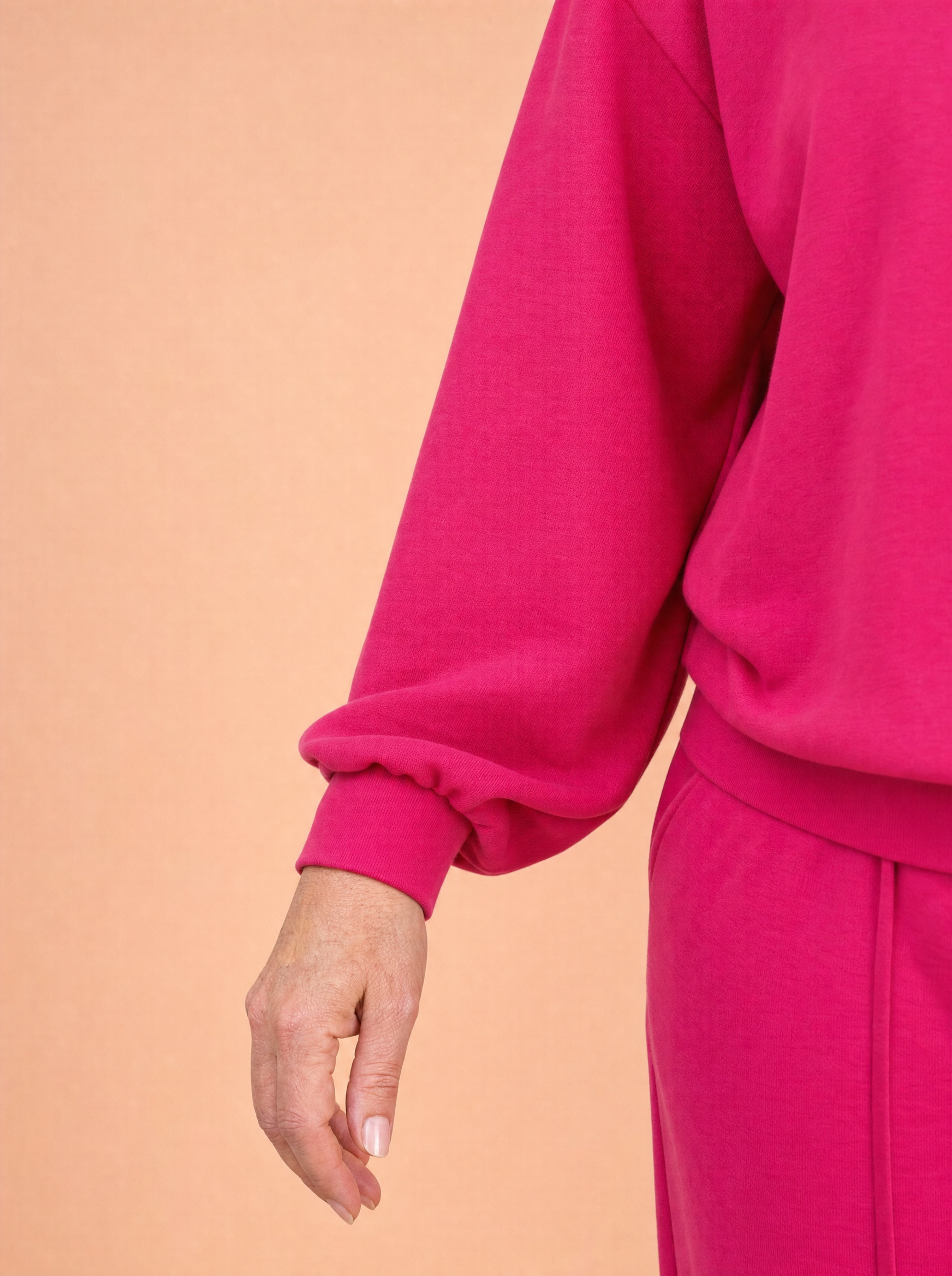 Komplet Masełko Long — Bluzka z długim rękawem i Spodnie Palazzo plus size | 100% Wiskoza Masełko, Polska Szwalnia